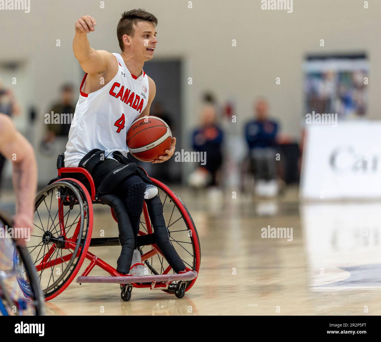 Ottawa, Canada. 20 May 2023. Nik Goncin (4) of Team Canada in a Canada