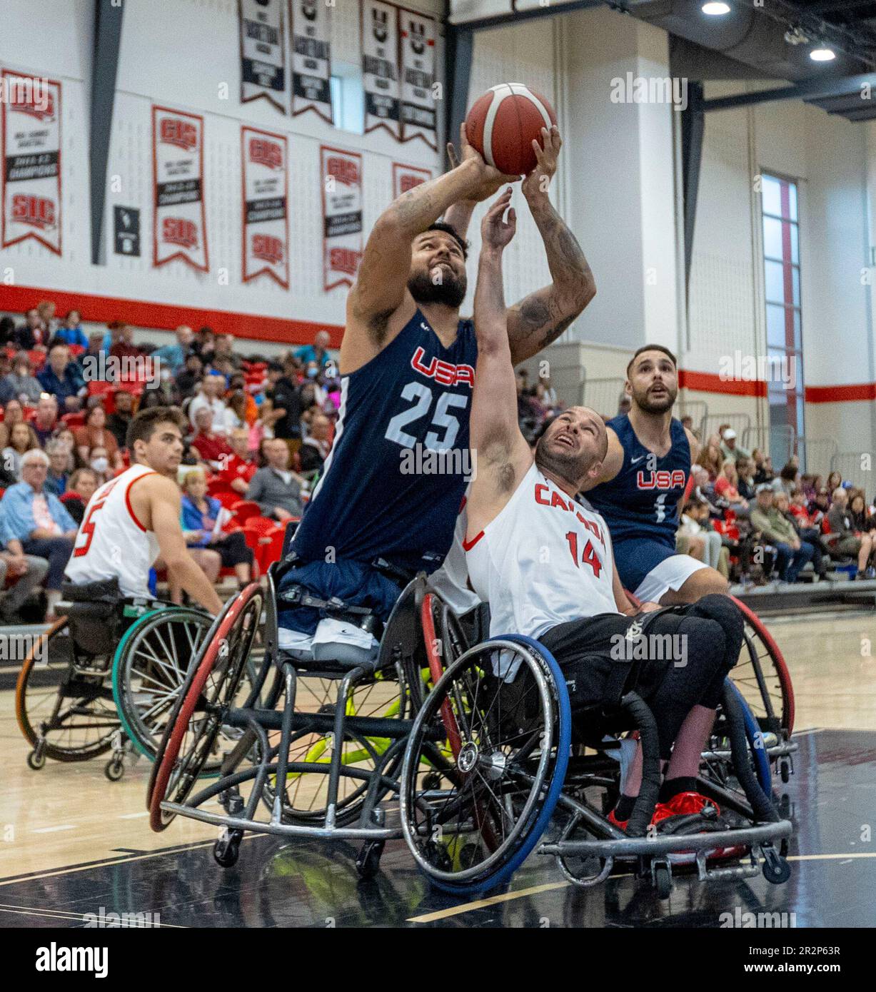 Ottawa, Canada. 20 May 2023. Salazar (25) of Team USA in a Canada