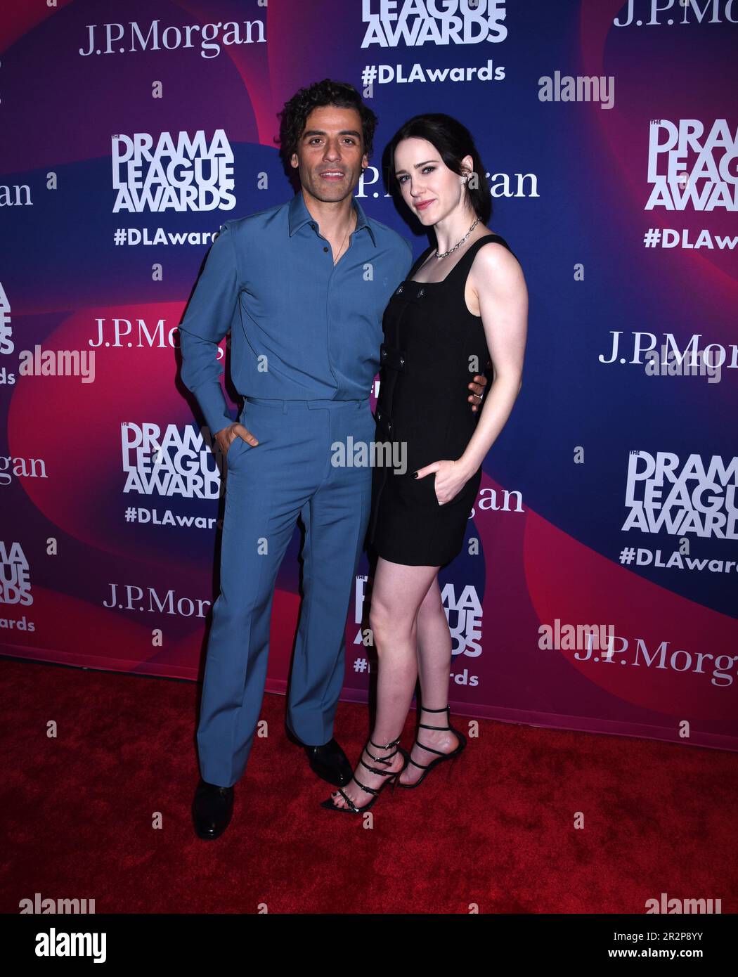 May 19, 2023, New York, New York, USA: OSCAR ISAAC and RACHEL BROSNAHAN attend the 89th Annual Drama League Awards at The Ziegfeld Ballroom in New York. (Credit Image: © Photo Image Press via ZUMA Press Wire) EDITORIAL USAGE ONLY! Not for Commercial USAGE! Stock Photo