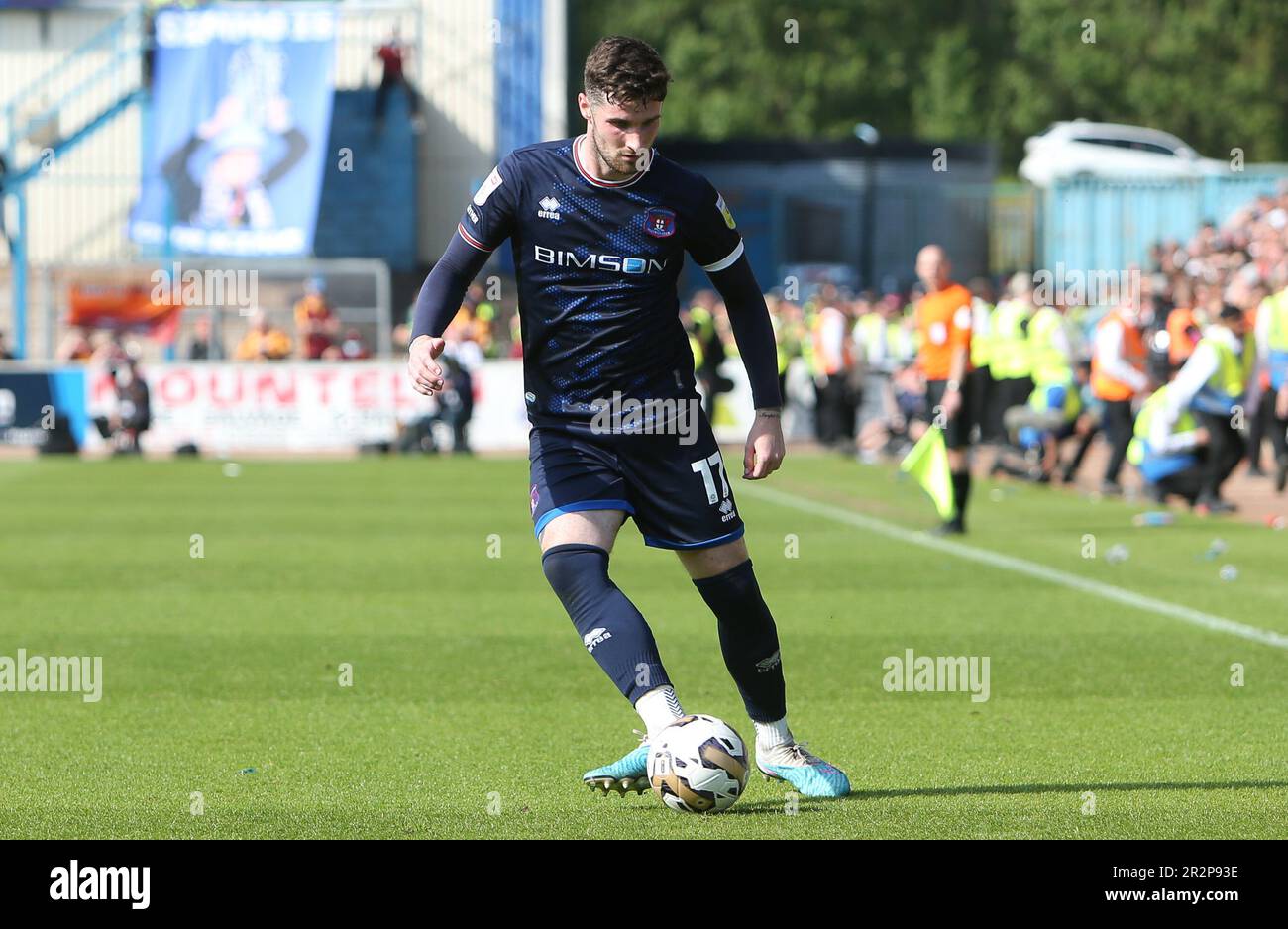 Carlisle United's Corey Whelan during the Sky Bet League 2 Play Off