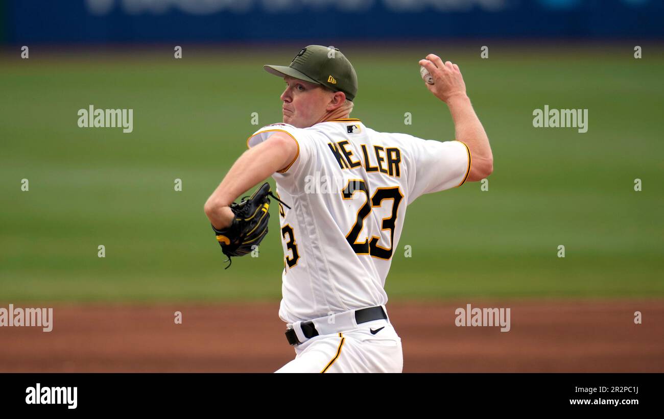 Pittsburgh Pirates starting pitcher Mitch Keller delivers during the