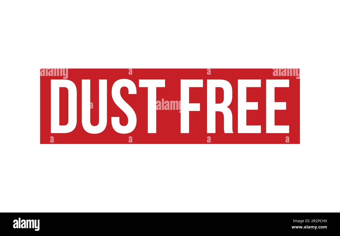 Dust Free Rubber Stamp Seal Vector Stock Vector Image & Art Alamy