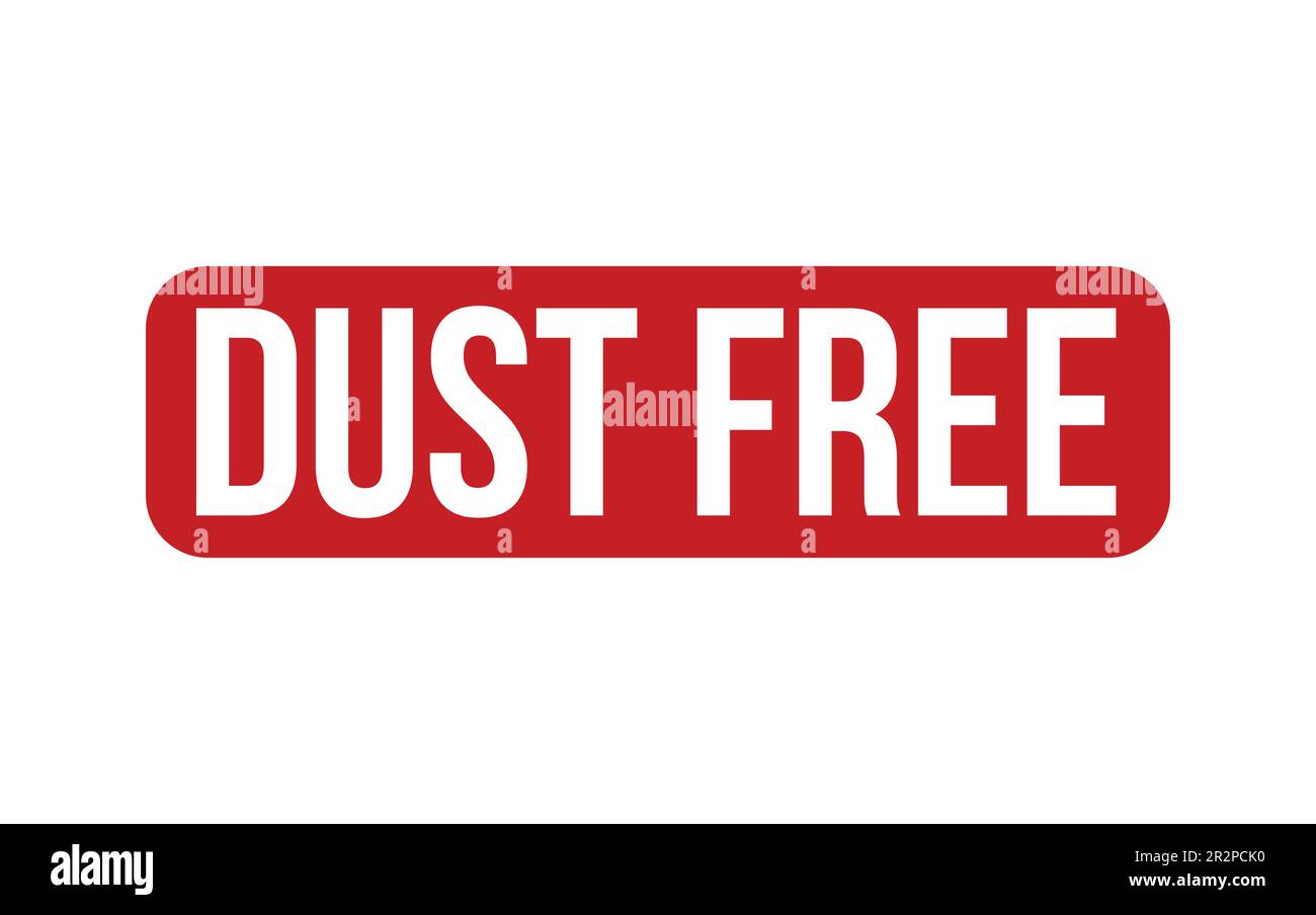 Dust Free Rubber Stamp Seal Vector Stock Vector Image & Art Alamy