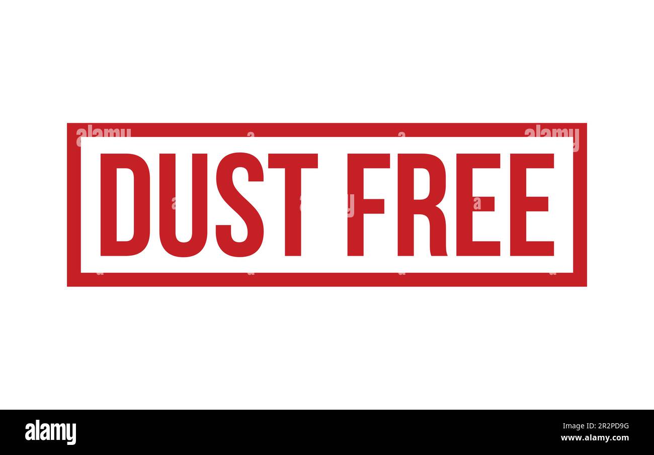 Dust Free Rubber Stamp Seal Vector Stock Vector Image & Art Alamy