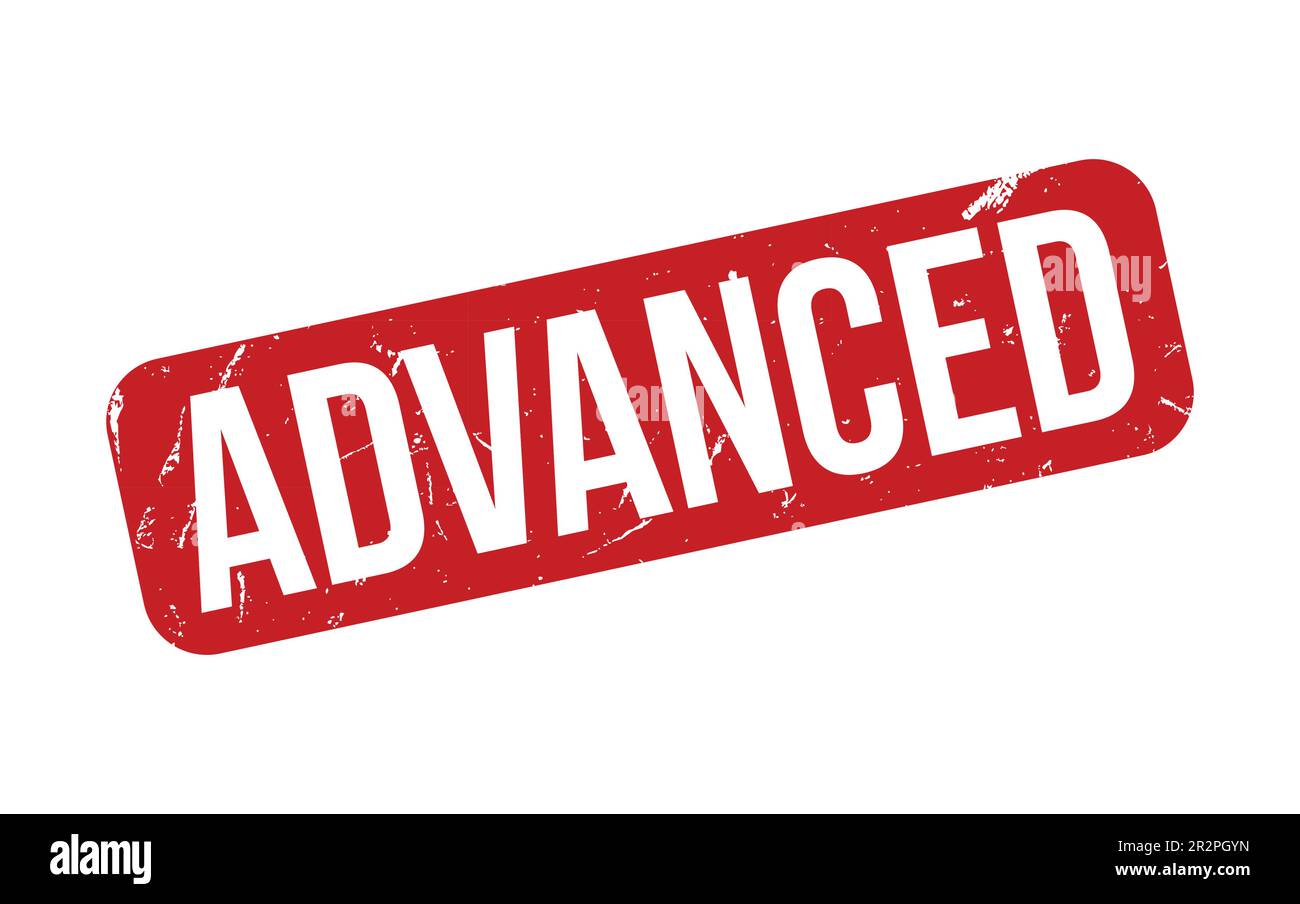 Advanced Rubber Stamp Seal Vector Stock Vector Image & Art - Alamy