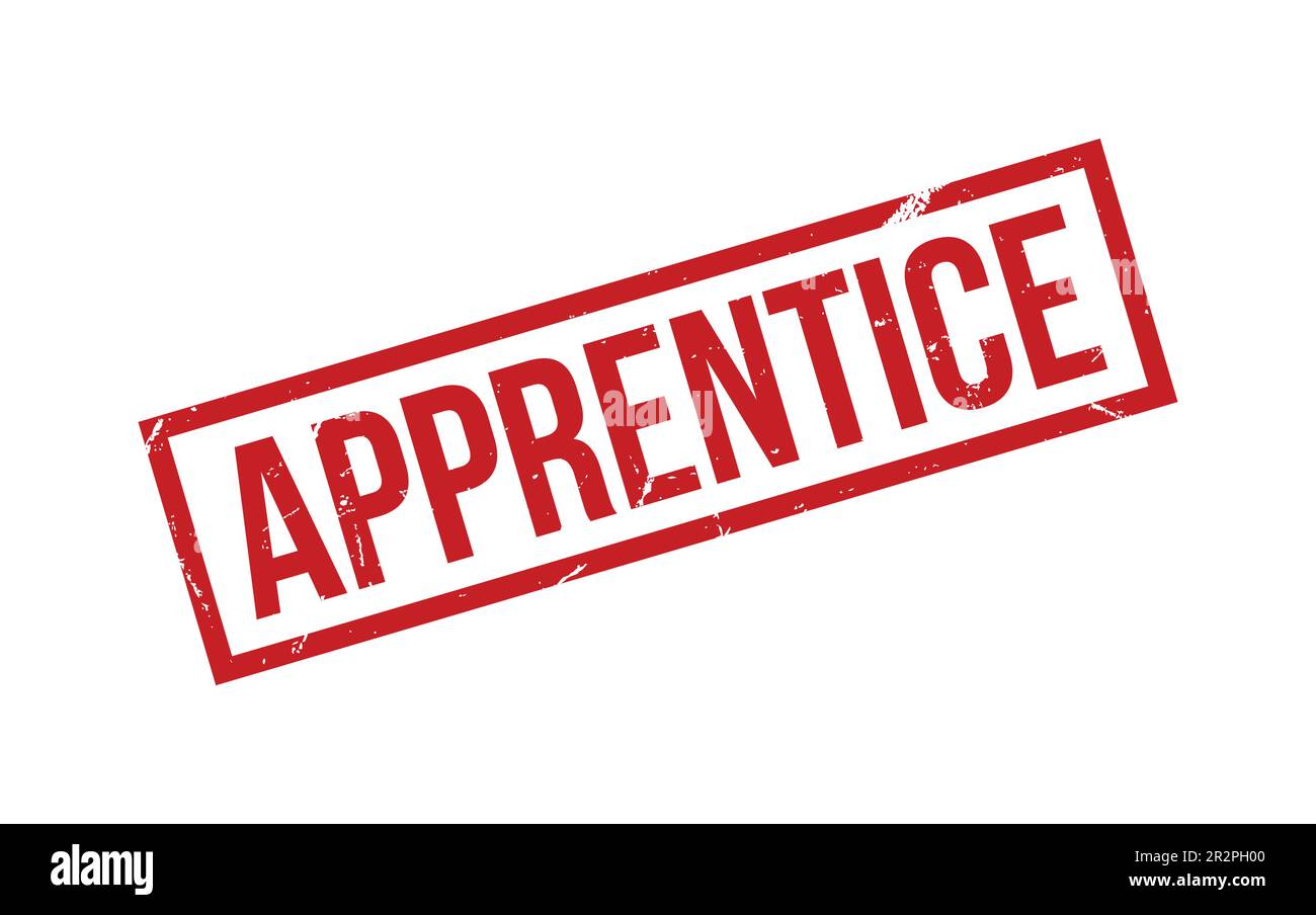 Apprentice Rubber Stamp Seal Vector Stock Vector Image & Art - Alamy