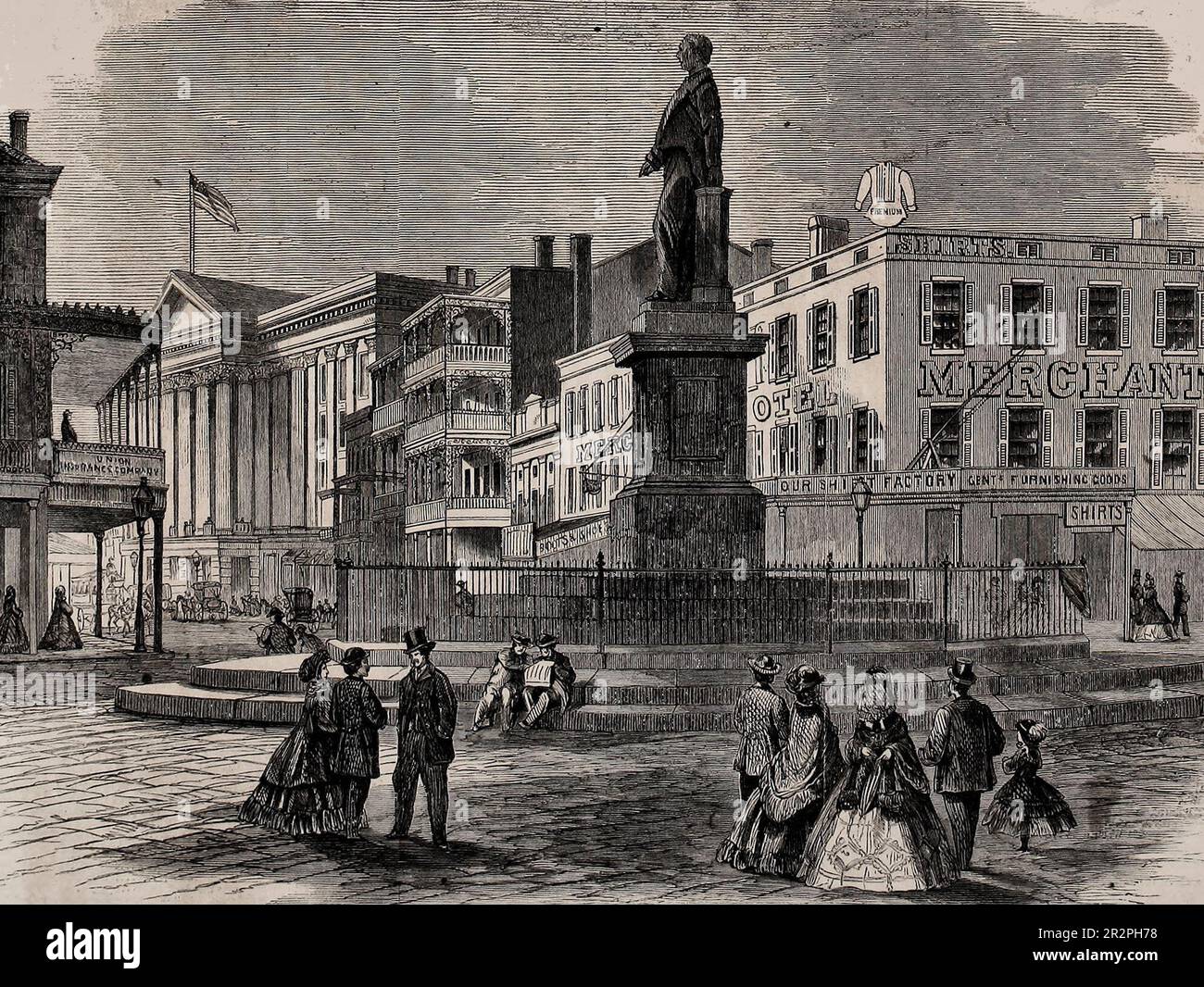 Henry Clay Monument, Corner of St Charles and Canal Streets, New