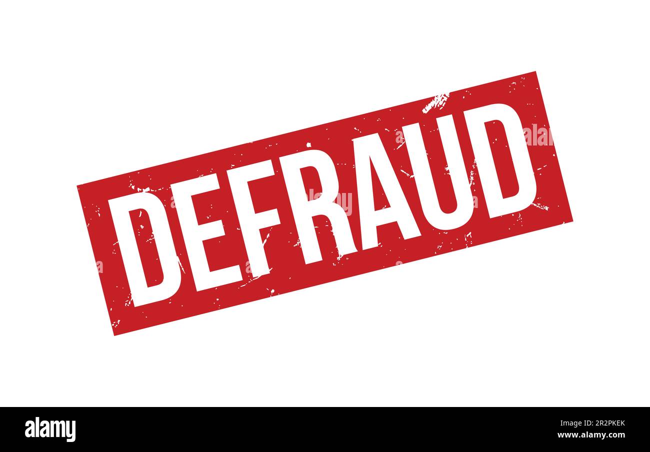 Defraud Rubber Stamp Seal Vector Stock Vector Image & Art Alamy
