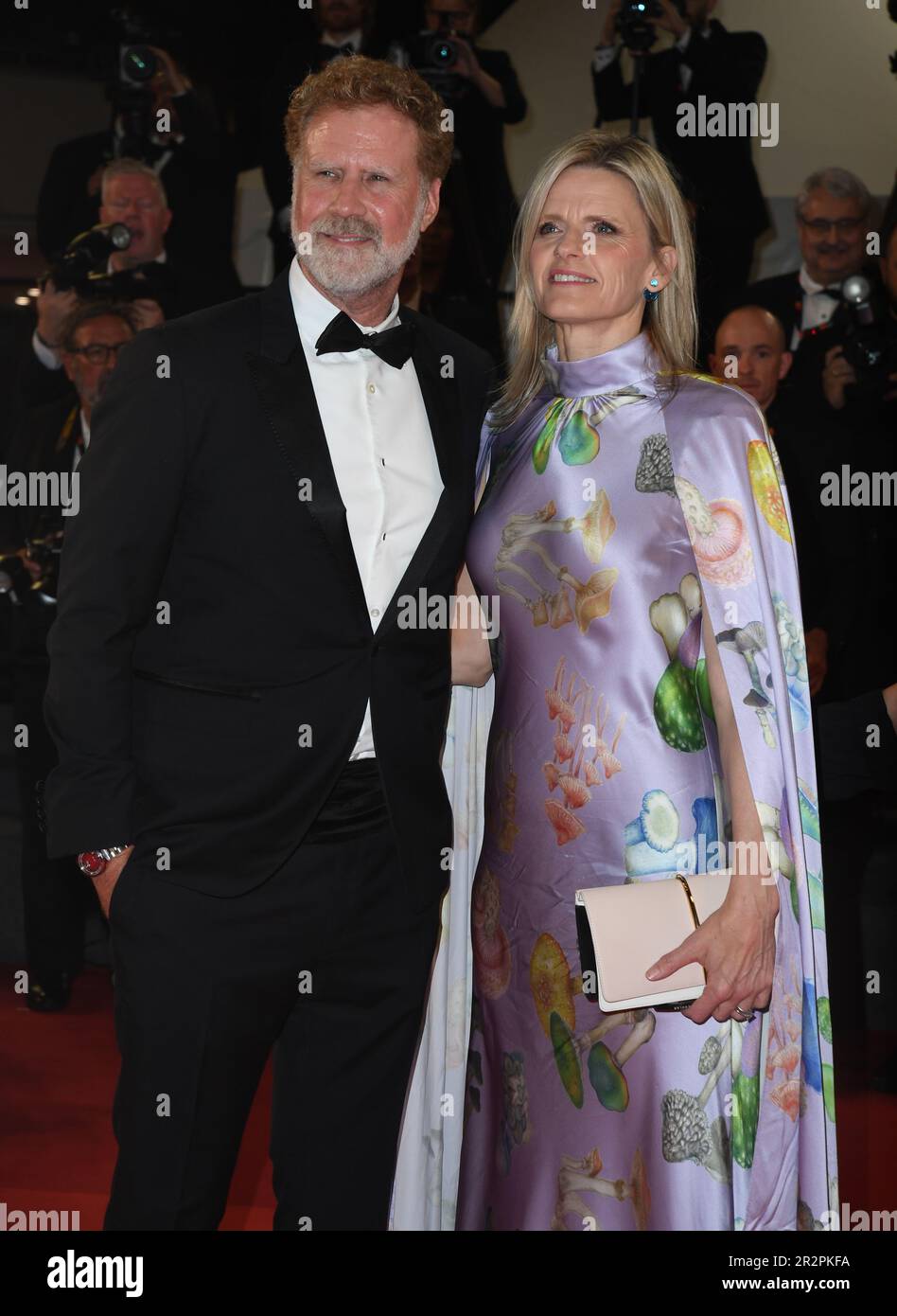 Cannes, France. 20th May, 2023. Will Ferrell and Viveca Paulin attend