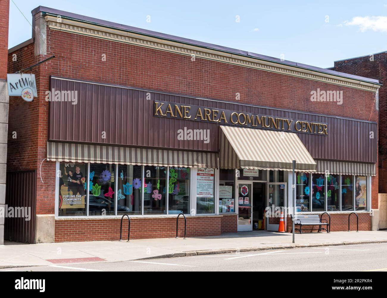 The Kane Area Community Center on North Fraley Street in Kane