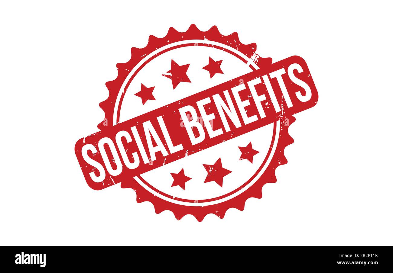 Social Benefits Rubber Stamp Seal Vector Stock Vector Image & Art Alamy