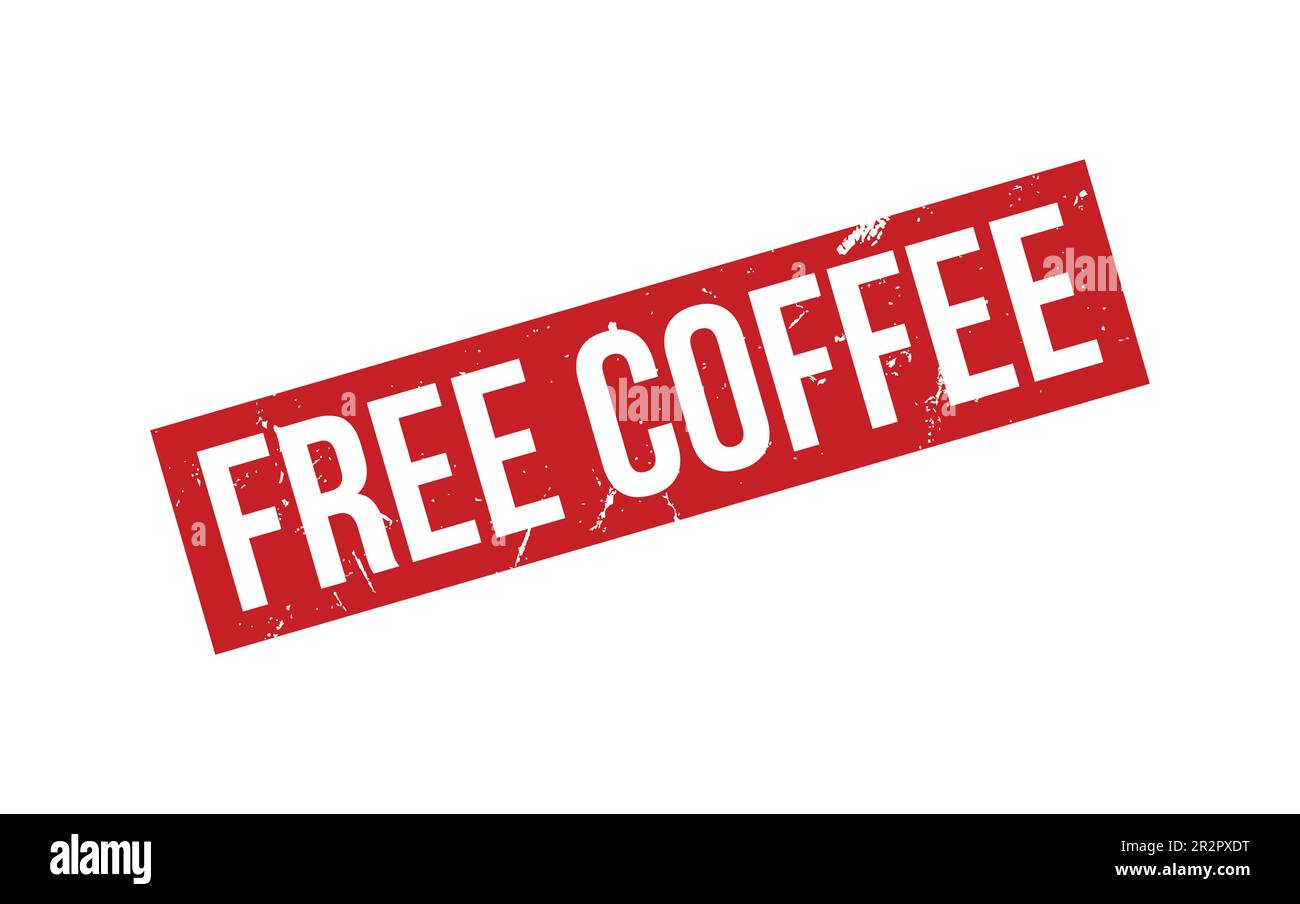 Free Coffee Rubber Stamp Seal Vector Stock Vector Image & Art Alamy