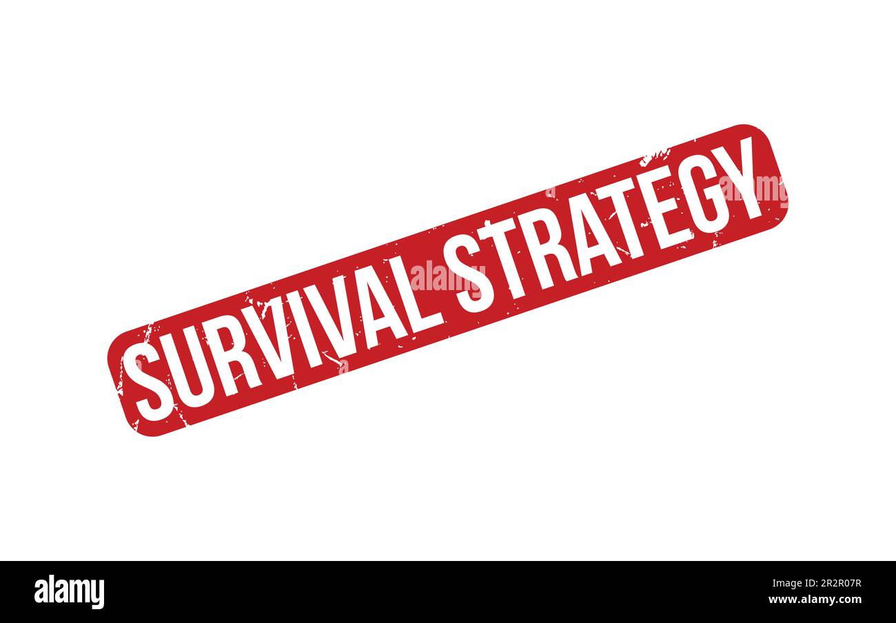 Survival Strategy Rubber Stamp Seal Vector Stock Vector Image & Art - Alamy