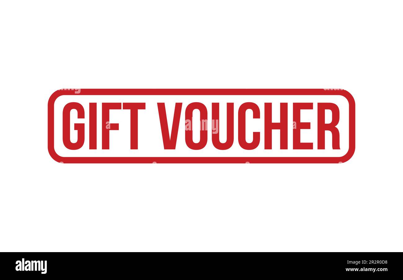 Gift Voucher Rubber Stamp Seal Vector Stock Vector Image & Art Alamy
