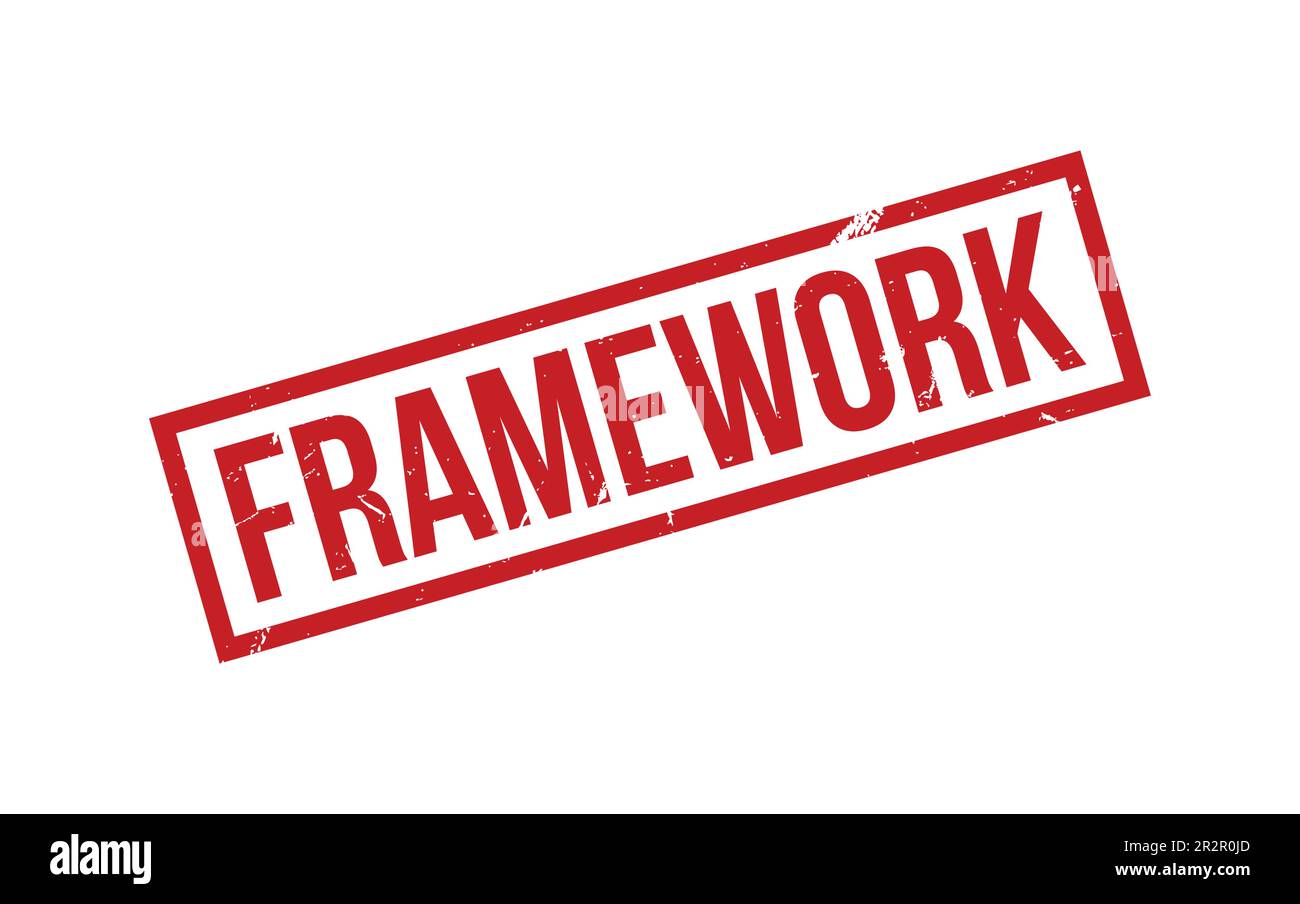Framework. Sign Framework rubber stamp hi-res stock photography and images - Alamy