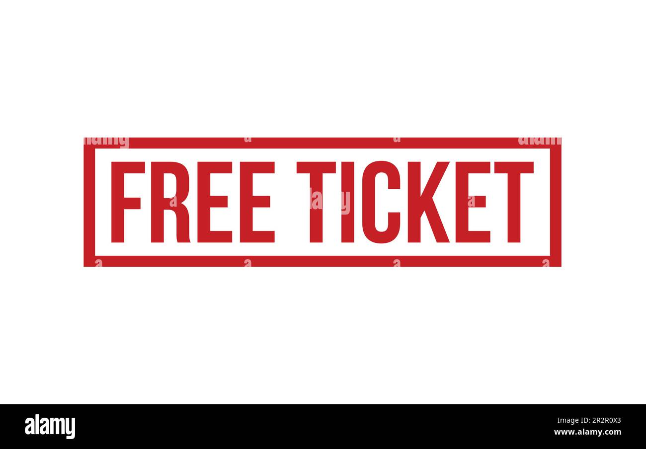 Free Ticket Rubber Stamp Seal Vector Stock Vector Image & Art Alamy