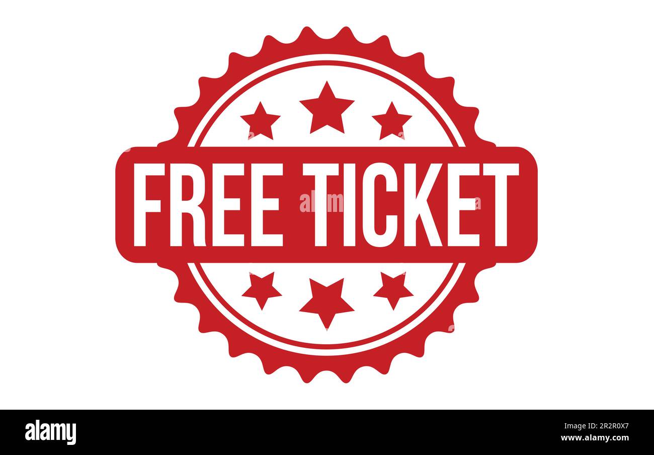 Free Ticket Rubber Stamp Seal Vector Stock Vector Image & Art Alamy