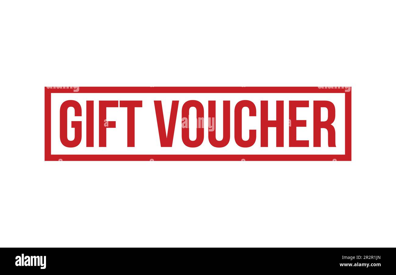 Gift voucher stamp hi-res stock photography and images - Alamy