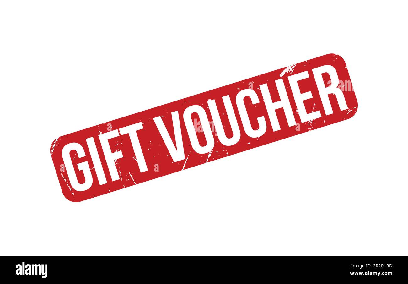 Gift Voucher Rubber Stamp Seal Vector Stock Vector Image & Art Alamy