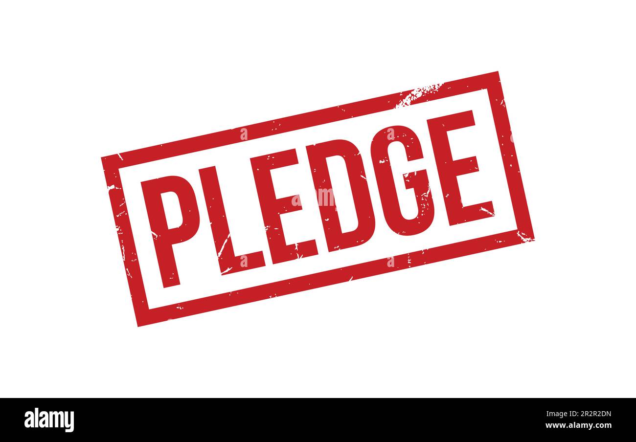 Pledge Sticker Transparent Pledge Rubber Stamp Seal Vector Stock Vector Image & Art - Alamy