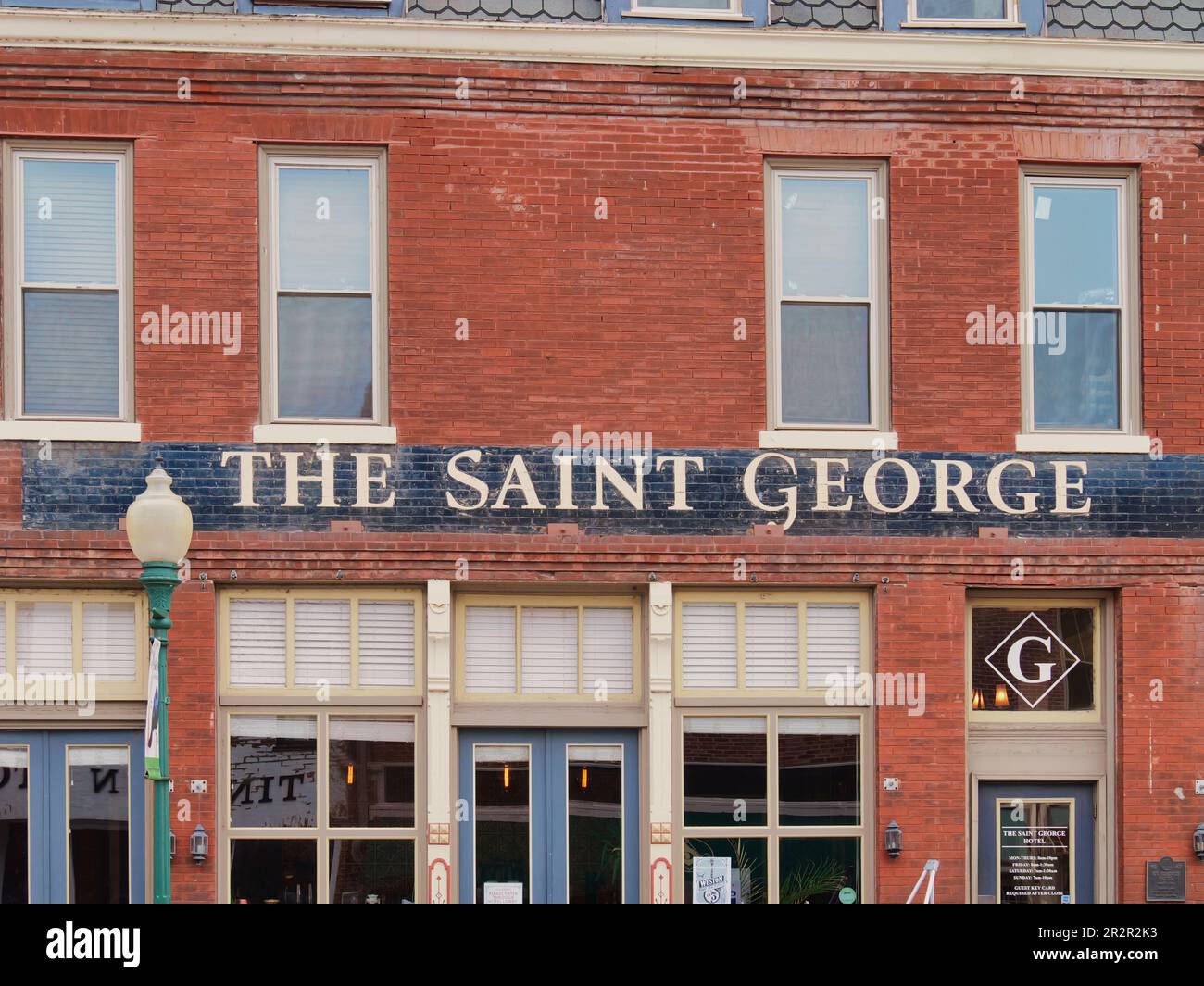 Weston, Missouri May 18, 2023 Downtown Main Street in Weston, MO