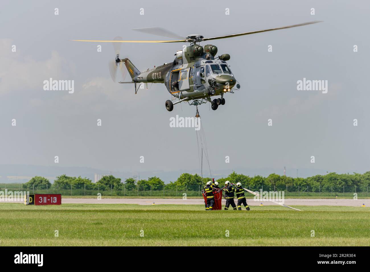 W-3A Sokol Helicopter at Caslav Air Show 2023 in Caslav, Czech Republic ...