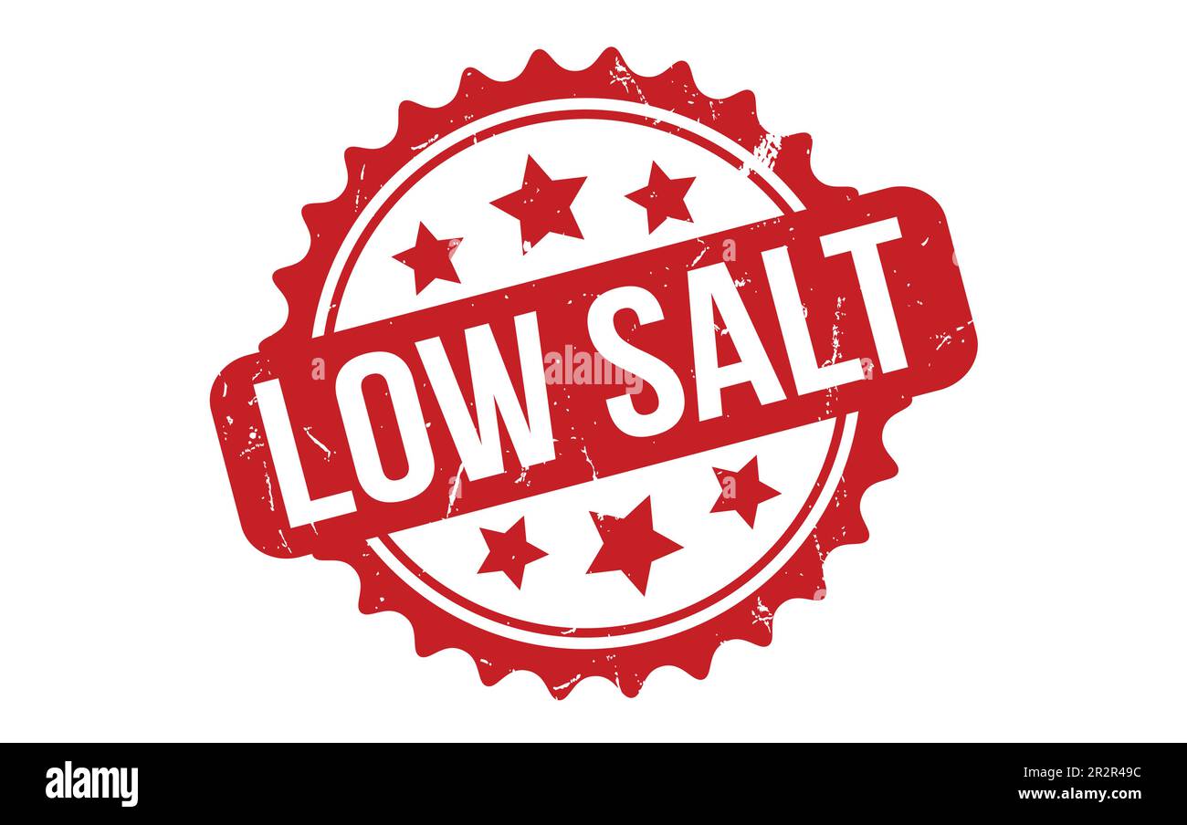 Low Salt Rubber Stamp Seal Vector Stock Vector Image & Art Alamy