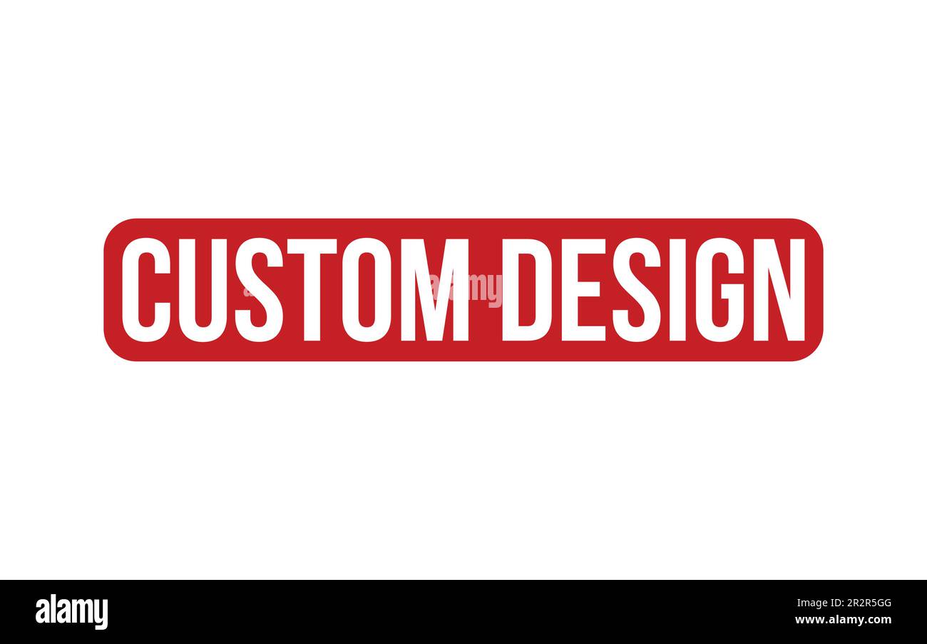 Custom Design Rubber Stamp Seal Vector Stock Vector Image & Art Alamy