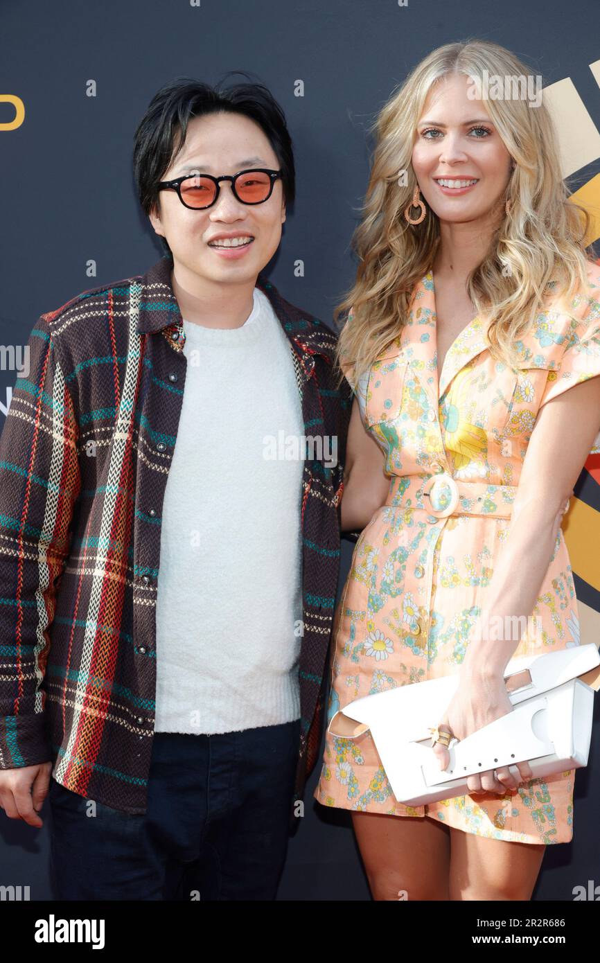 Los Angeles, Ca. 20th May, 2023. Jimmy O. Yang and Brianne Kimmel at