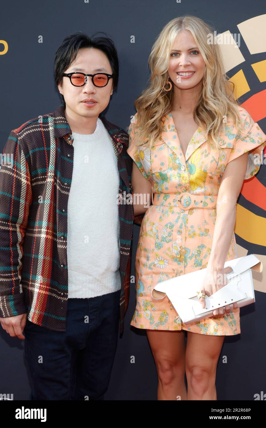 Los Angeles, Ca. 20th May, 2023. Jimmy O. Yang and Brianne Kimmel at