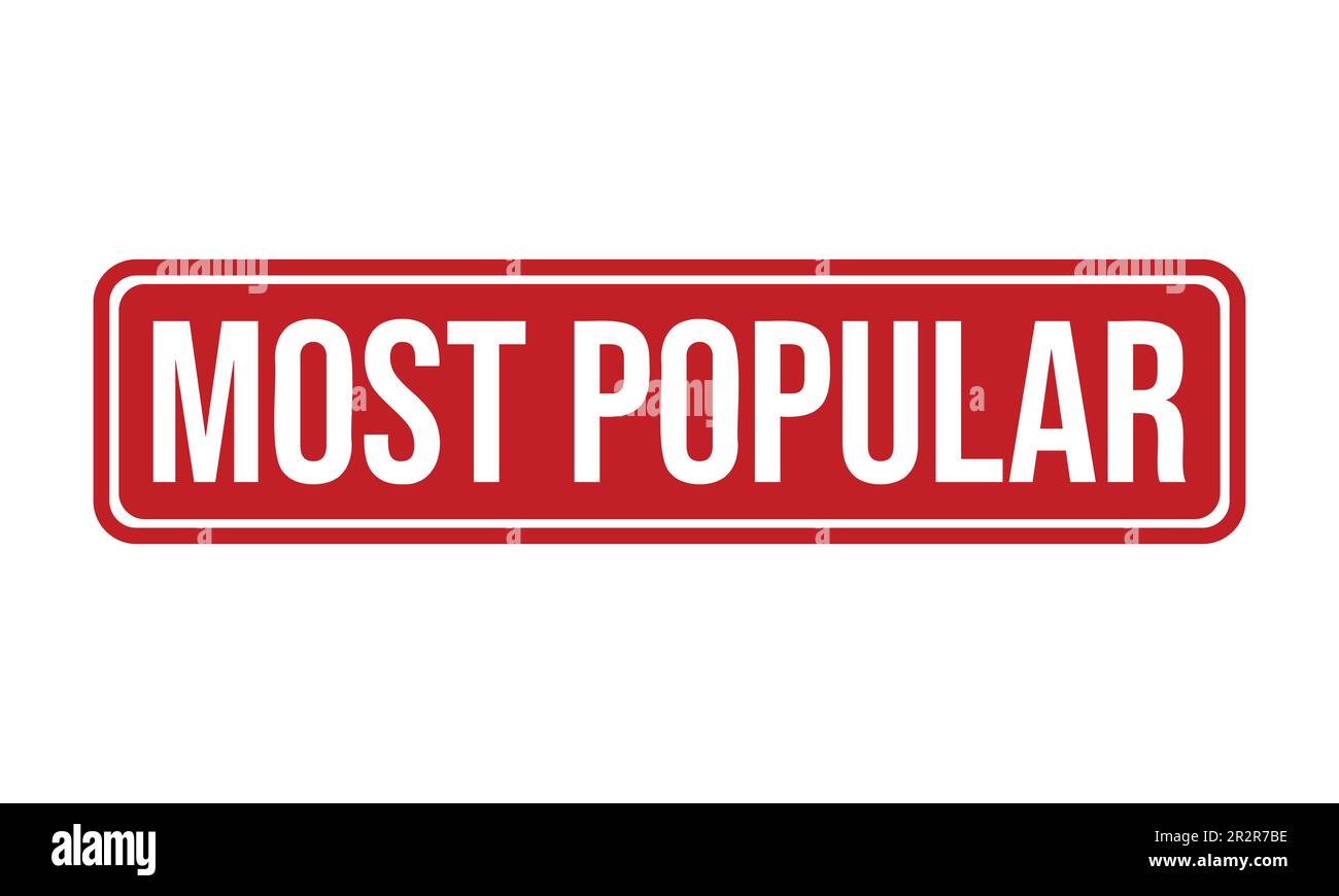 Most Popular Rubber Stamp Seal Vector Stock Vector Image & Art Alamy