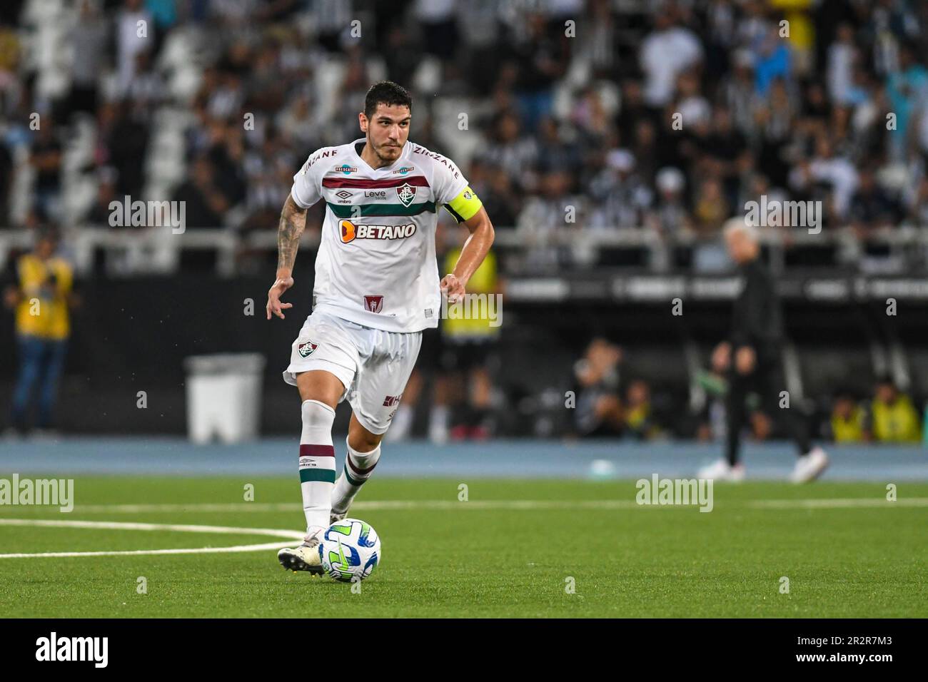 Rio De Janeiro, Brazil. 20th May, 2023. Nino (Defender) during Botafogo x Fluminense held at Estádio Nilton Santos for the 7th round of the 2023 Brazilian Championship, on Saturday night (20), in