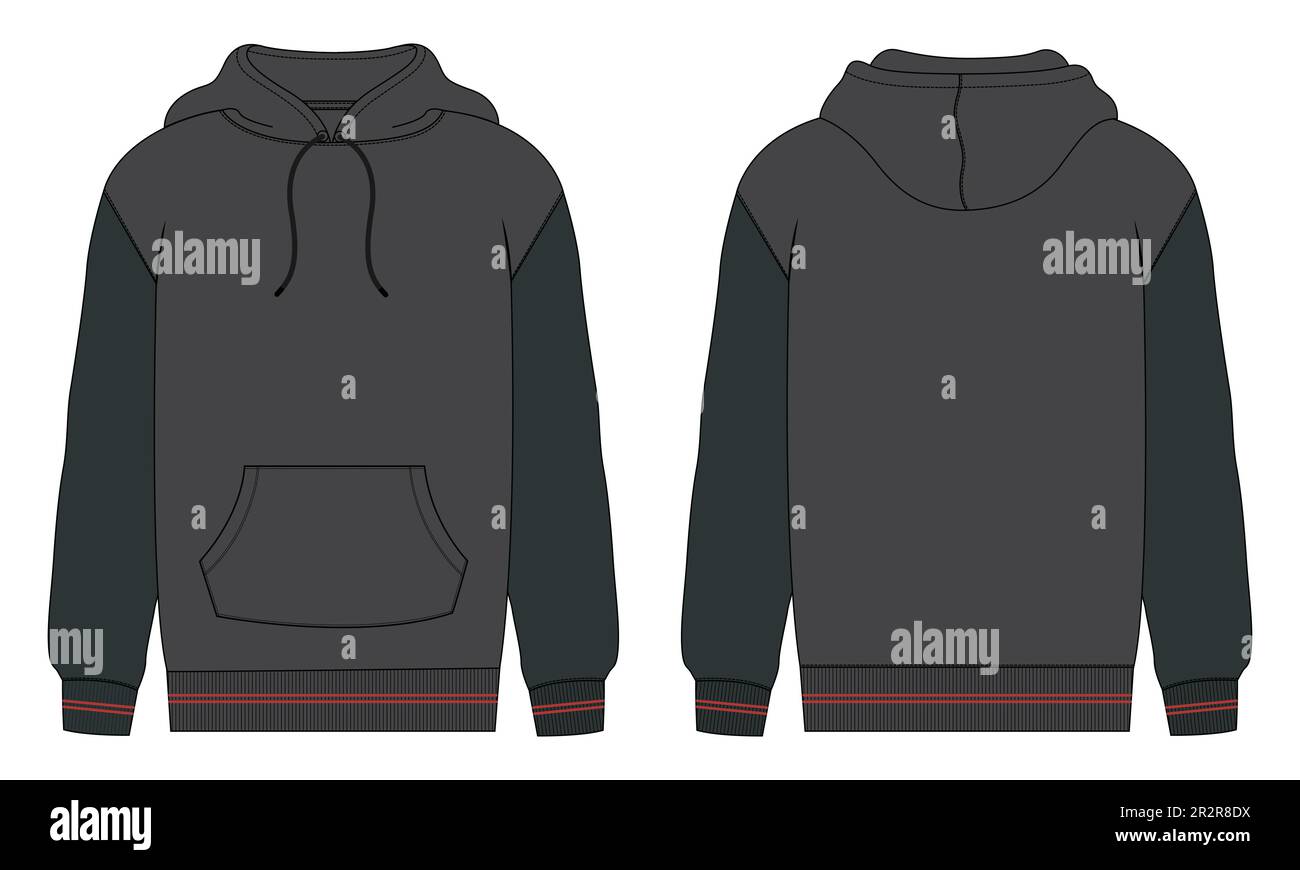 Jacket hoodie shirt long sleeve sport ziper design template drawing Stock  Vector Image & Art - Alamy