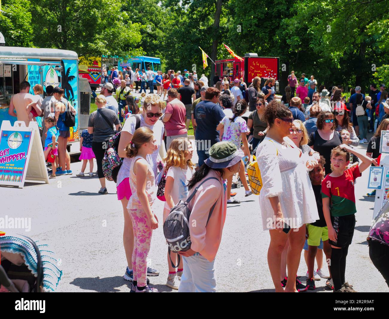 Merriam, Kansas May 20, 2023 Turkey Creek Festival at Antioch Park