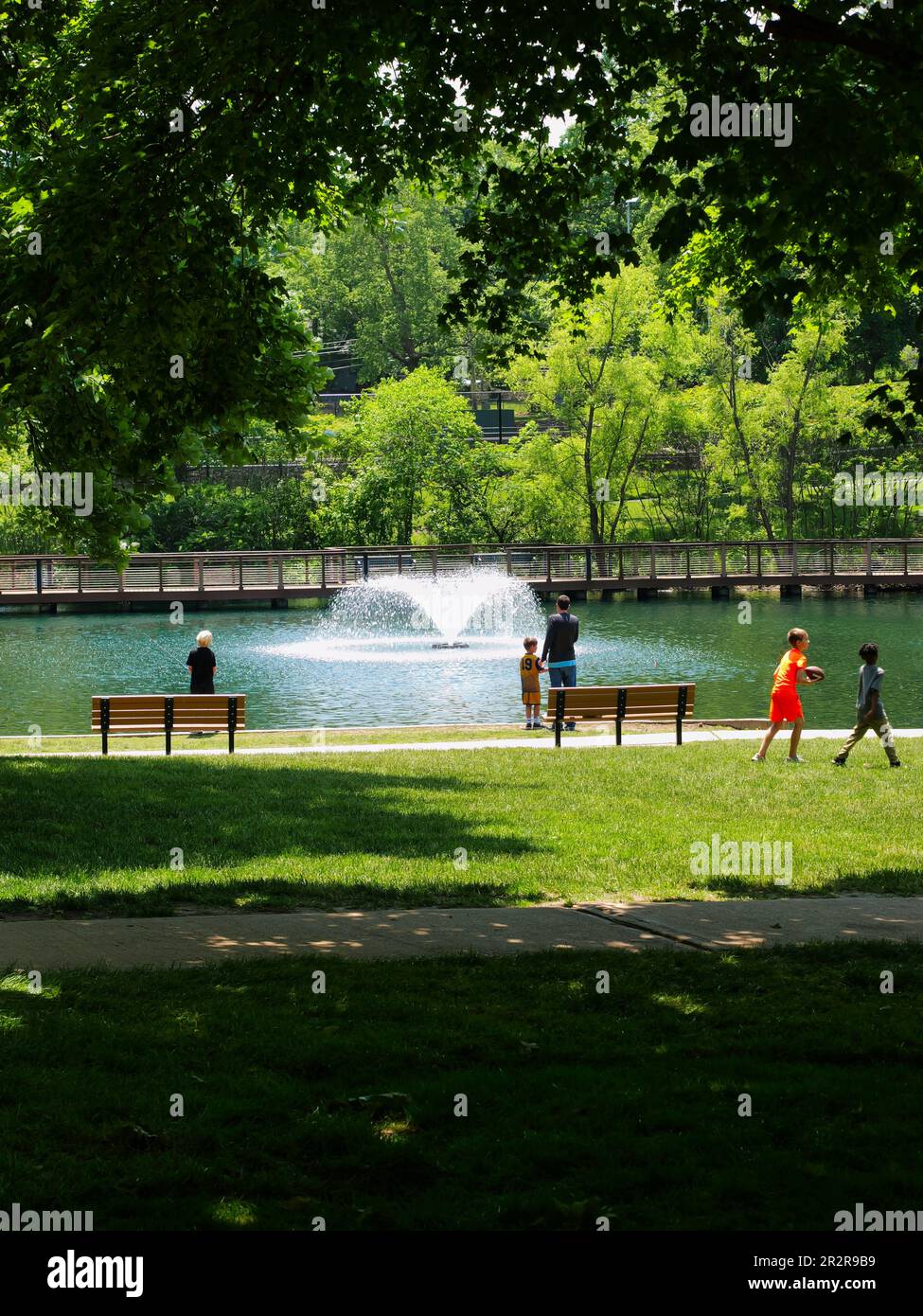 Merriam, Kansas May 20, 2023 Turkey Creek Festival at Antioch Park