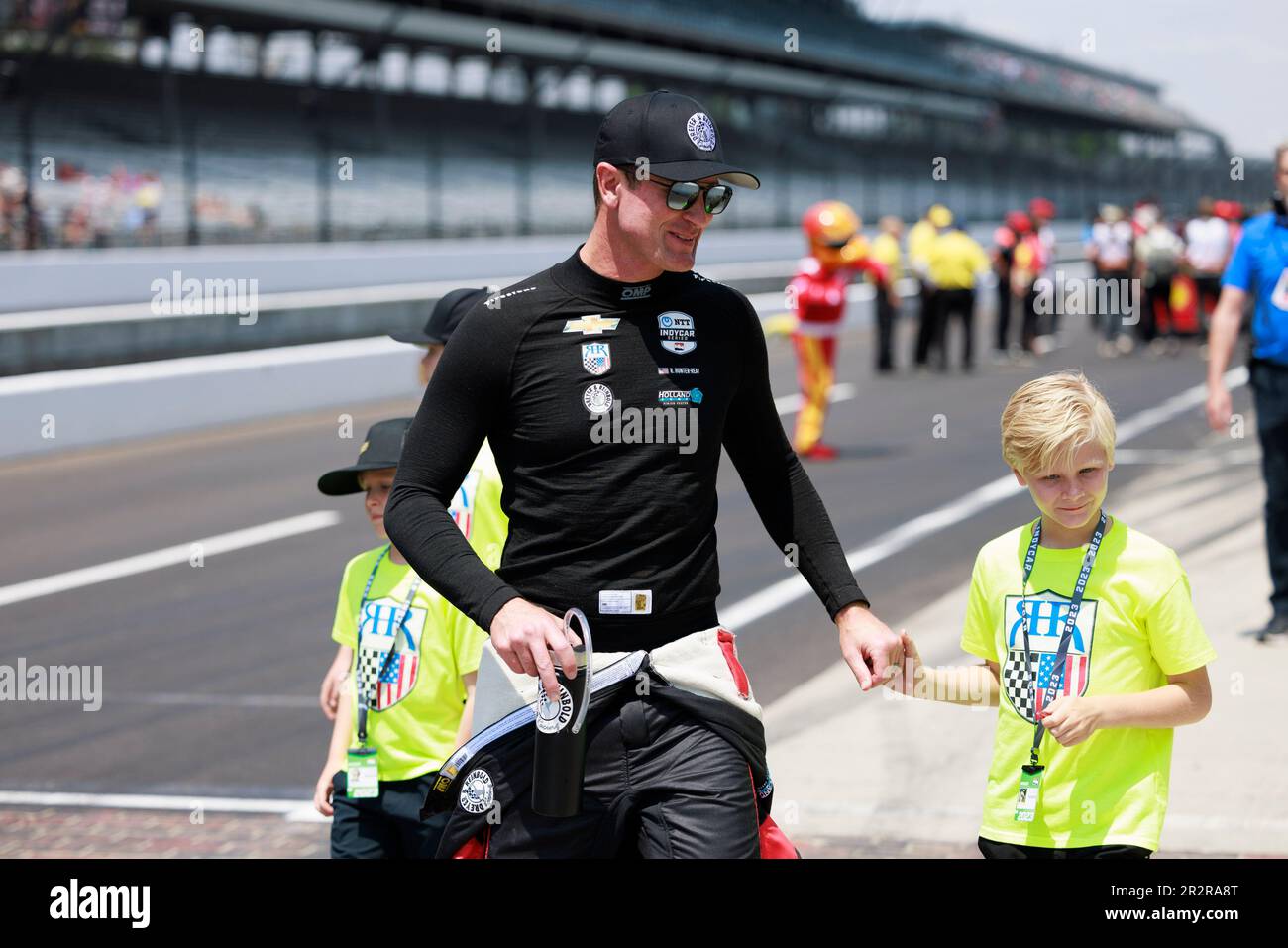 Indianapolis, United States. 20th May, 2023. Ryan HunterReay walks