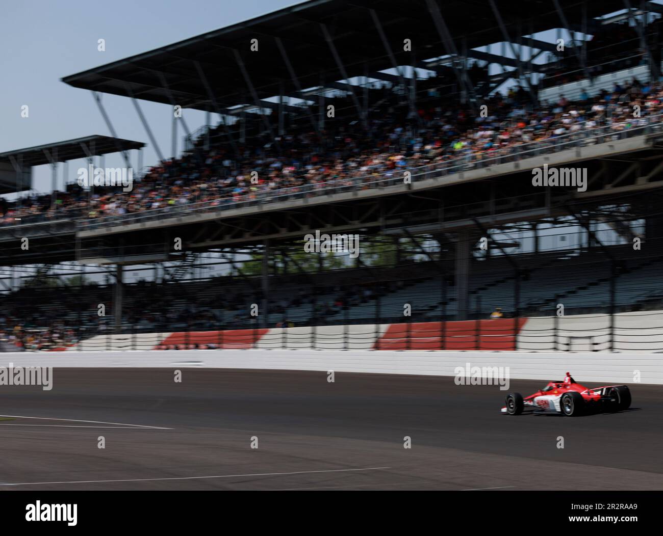 Indianapolis, United States. 20th May, 2023. Marcus Ericsson (8) of Sweden and Chip Ganassi Racing, qualifies for the 2023 Indy 500 at Indianapolis Motor Speedway in Indianapolis. (Photo by Jeremy Hogan/SOPA Images/Sipa USA) Credit: Sipa USA/Alamy Live News Stock Photo