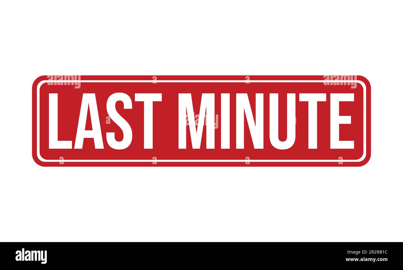 last minute deals sign on white background Stock Vector Image & Art - Alamy