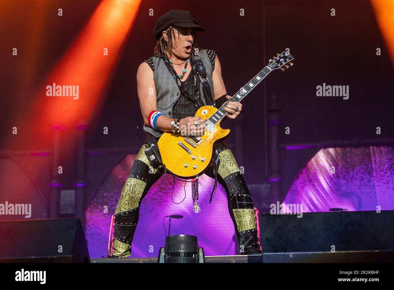 Ryan Roxie performs at the Welcome To Rockville Music Festival on ...