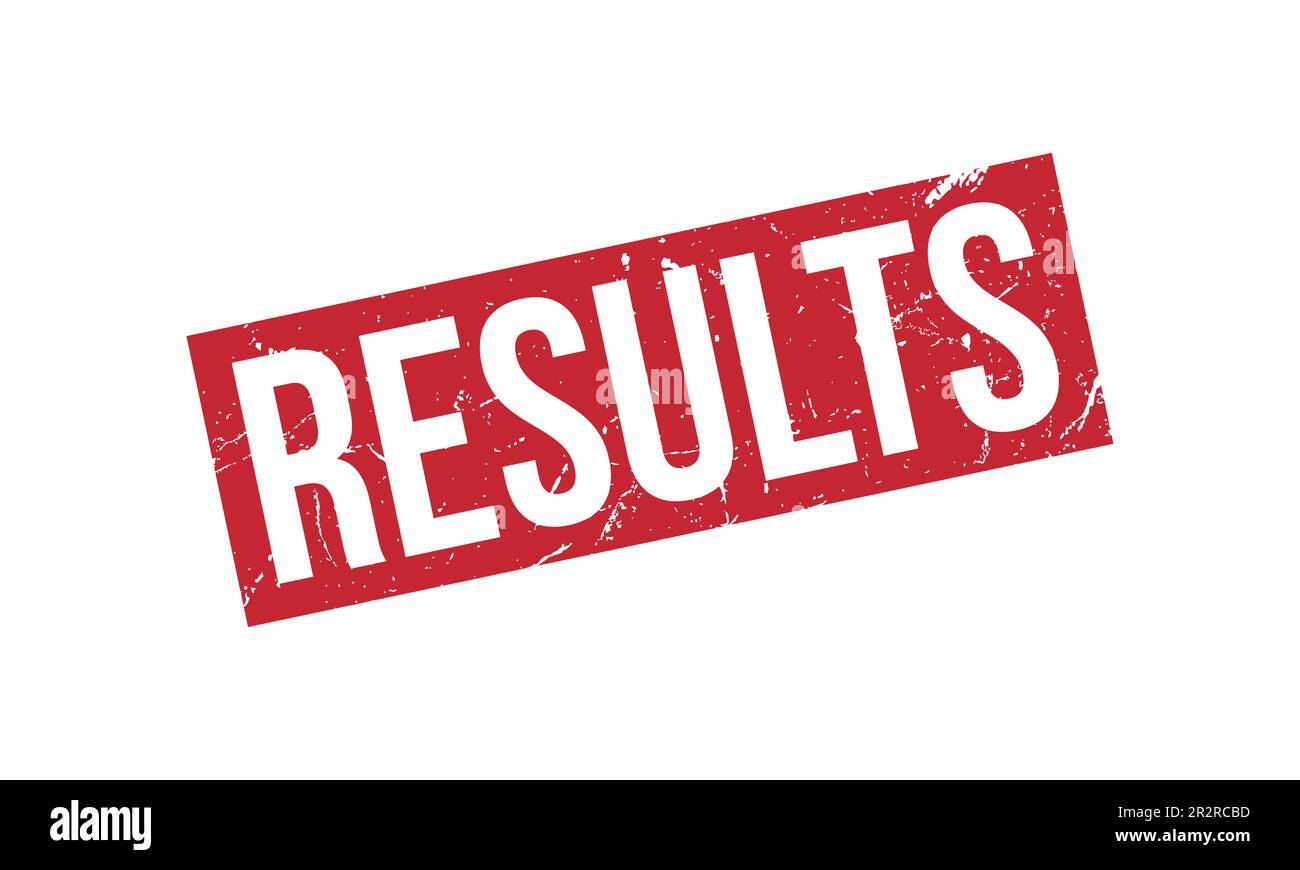 Results Rubber Stamp Seal Vector Stock Vector Image & Art Alamy