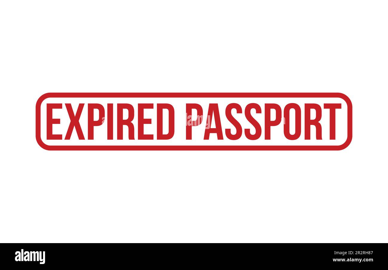 Expired Passport Rubber Stamp Seal Vector Stock Vector Image & Art Alamy