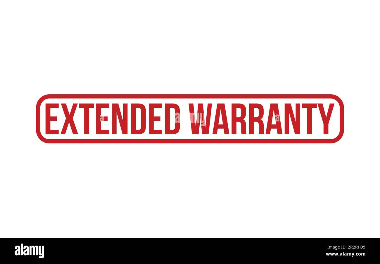 Extended Warranty Rubber Stamp Seal Vector Stock Vector Image And Art Alamy