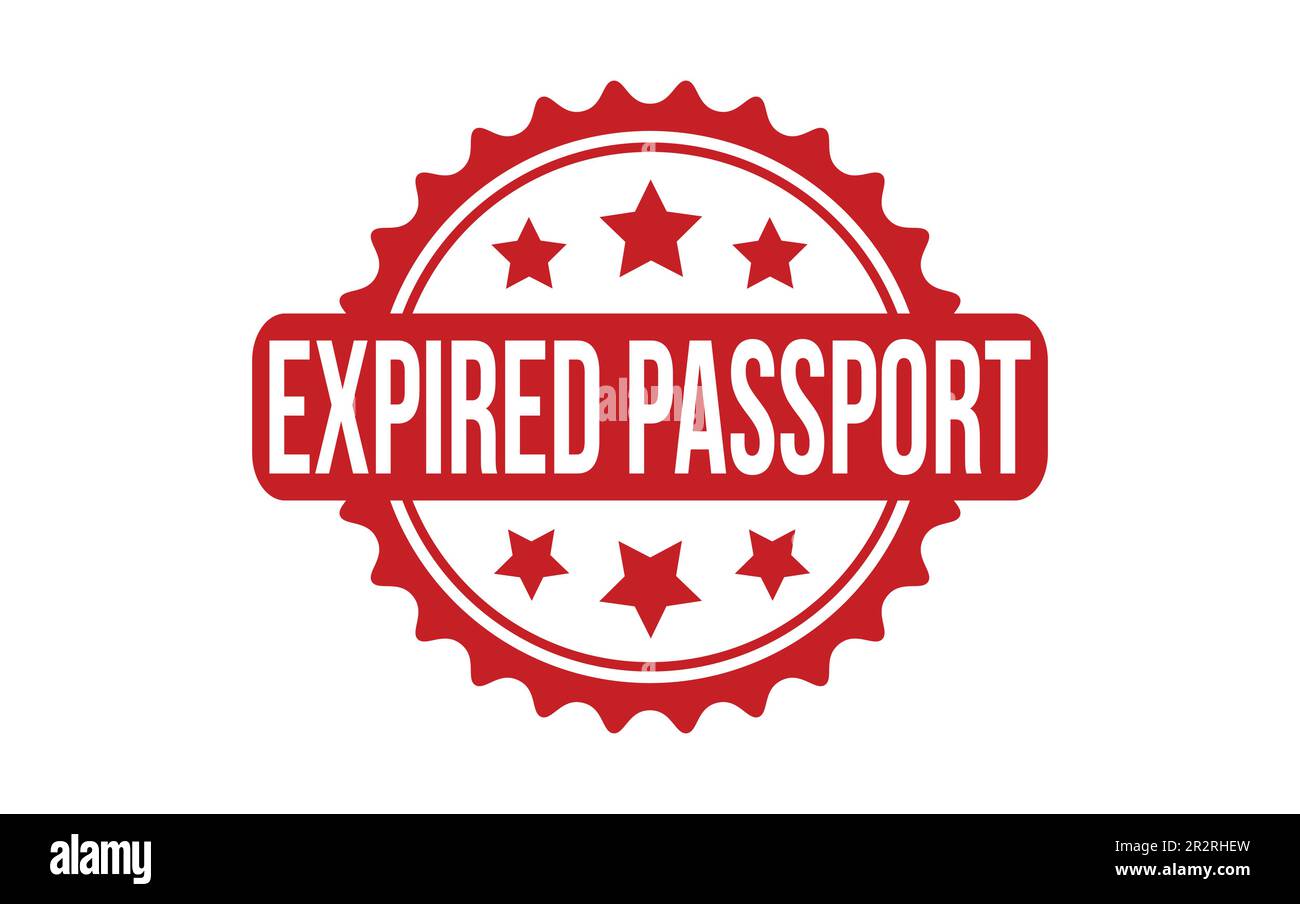 Expired Passport Rubber Stamp Seal Vector Stock Vector Image & Art Alamy