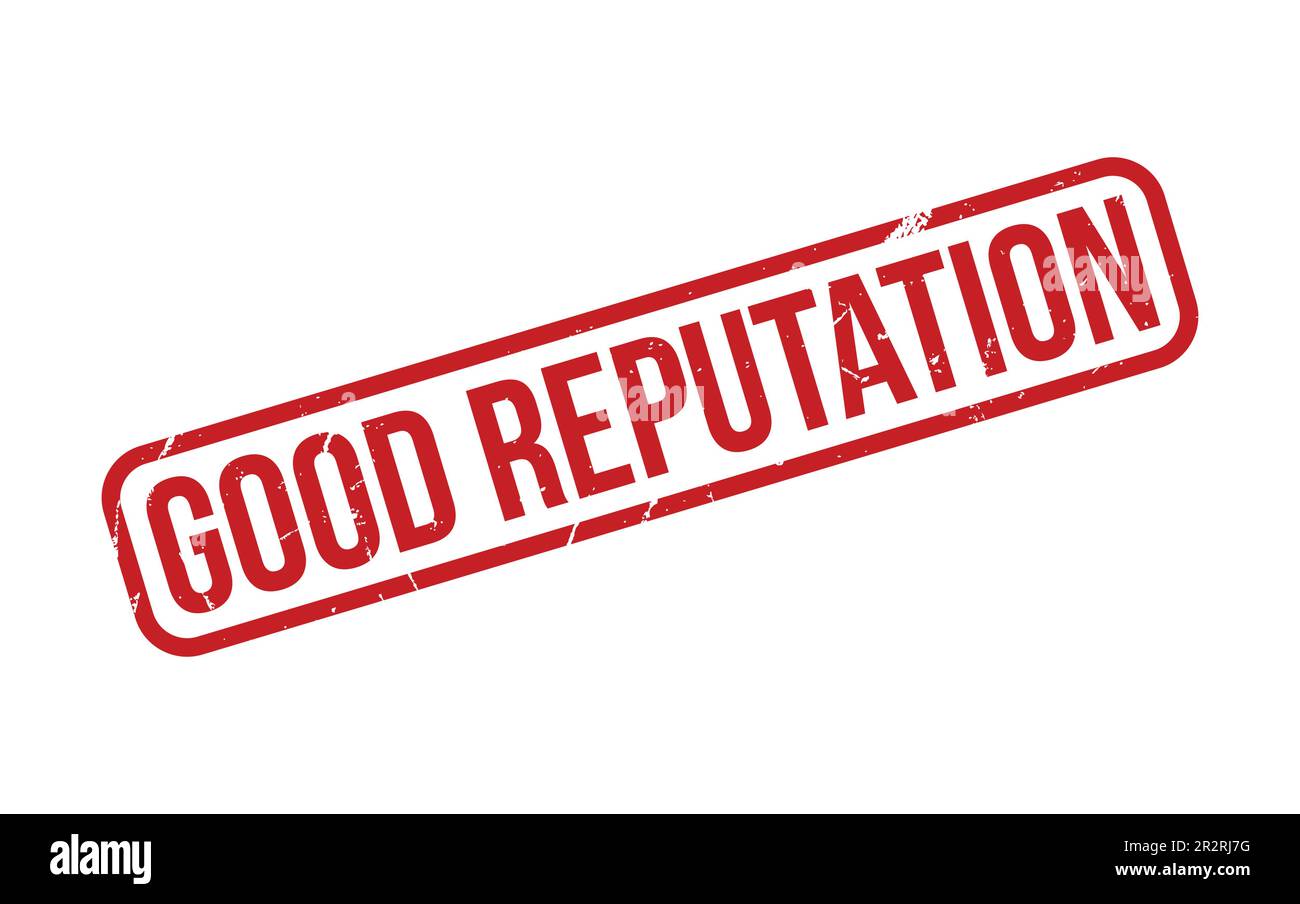 Good reputation rubber stamp Stock Vector Images - Alamy