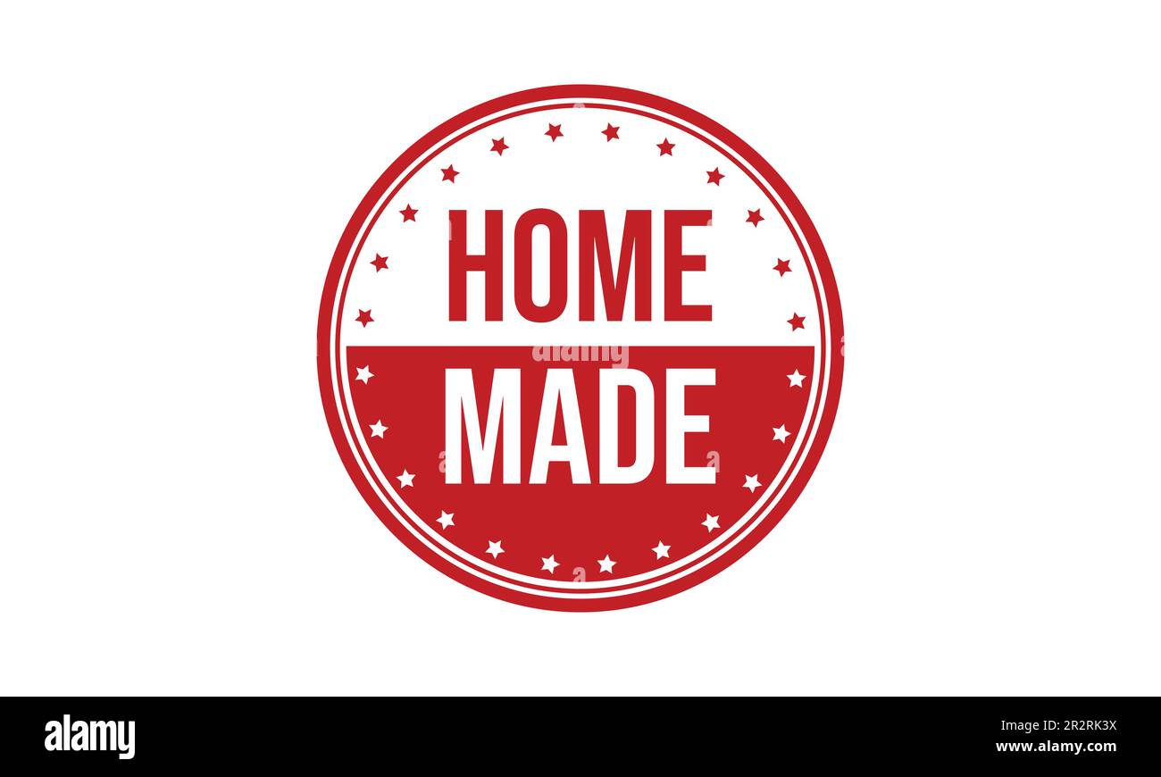 Home Made Rubber Stamp Seal Vector Stock Vector Image & Art - Alamy
