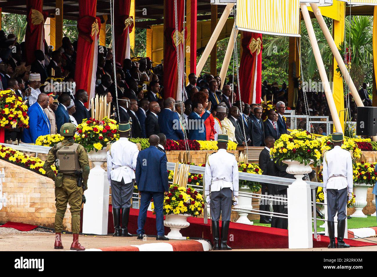Yaounde. 20th May, 2023. This photo taken on May 20, 2023 shows a view