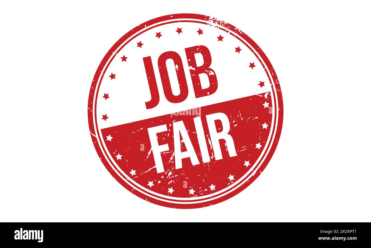 Job Fair Rubber Stamp Seal Vector Stock Vector Image & Art Alamy