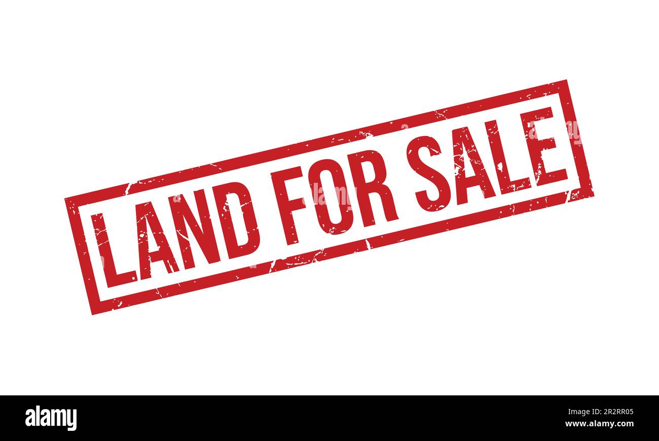 Land for sale Stock Vector Images Alamy
