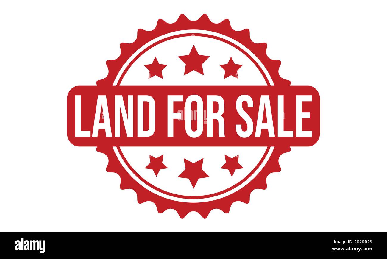 Land for sale stamp hires stock photography and images Alamy