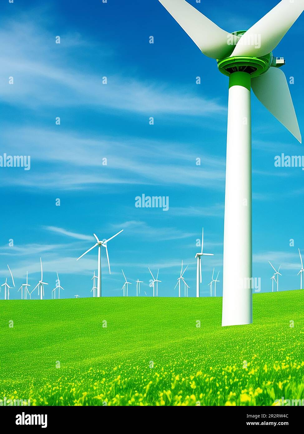 Green energy generator of the environment, power generation station of the electricity industry